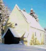 St-Nikolauskirche im Winter