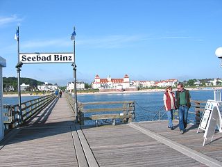 Ostseebad Binz/ Rügen: Seebrücke