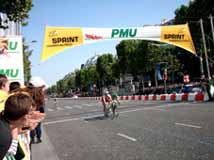 Sprintwertung auf den Champs Elysees