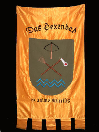  Hier wird das Wappen vom Hexenbad erklärt. 