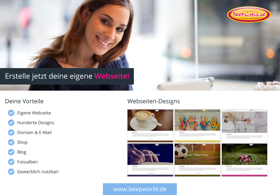 Homepage Baukasten